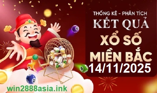 Soi cầu XSMB Win2888 14-11-2025 Dự đoán Cầu Lô Miền Bắc thứ 7