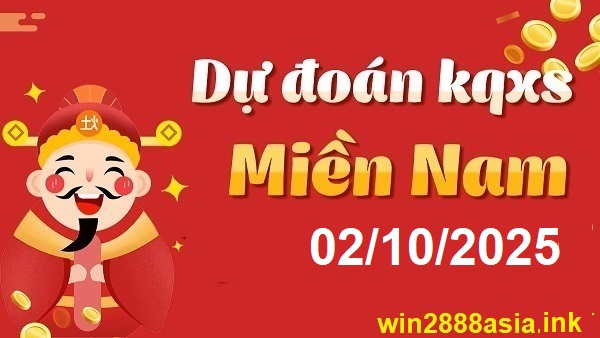 Soi cầu XSMN 02-10-2025 Win2888 Dự đoán cầu lô miền nam thứ 5