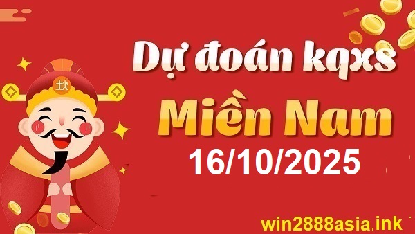 Soi cầu XSMN Win2888 16-10-2025 Dự đoán xổ số miền nam thứ 5