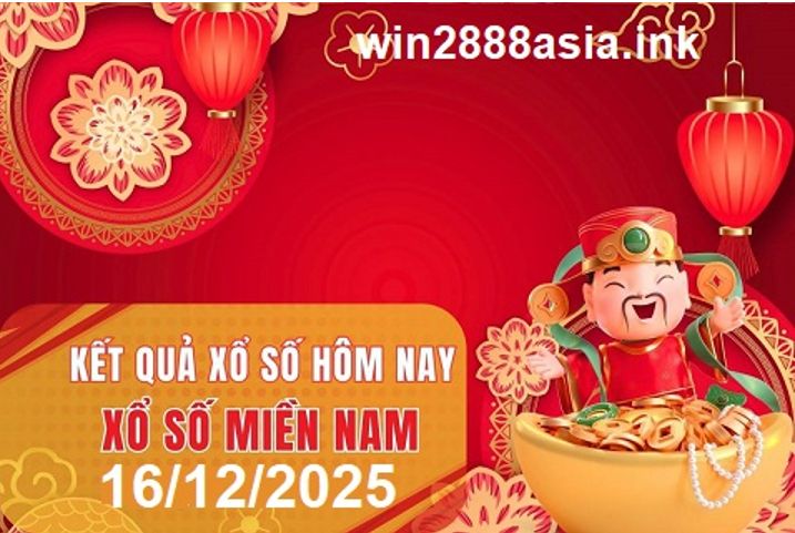 Soi cầu XSMN Win2888 16-12-2025 Dự đoán xổ số miền nam thứ 3
