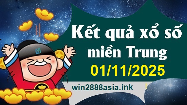 Soi cầu XSMT 01-11-2025 Win2888 Dự đoán xổ số miền trung thứ 7
