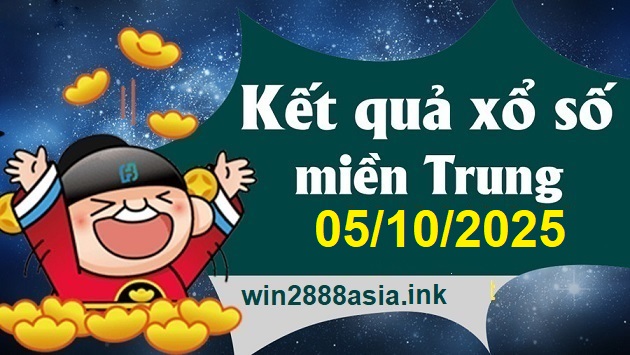 Soi cầu XSMT 05-10-2025 Win2888 Dự đoán cầu lô miền trung chủ nhật