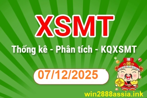 Soi cầu XSMT 07-12-2025 Win2888 Chốt số lô đề miền trung chủ nhật