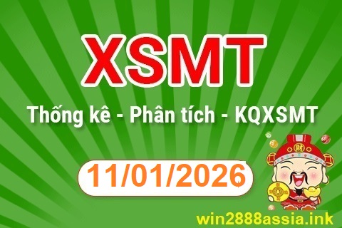Soi cầu XSMT 11-01-2026 Win2888 Dự đoán cầu lô miền trung chủ nhật