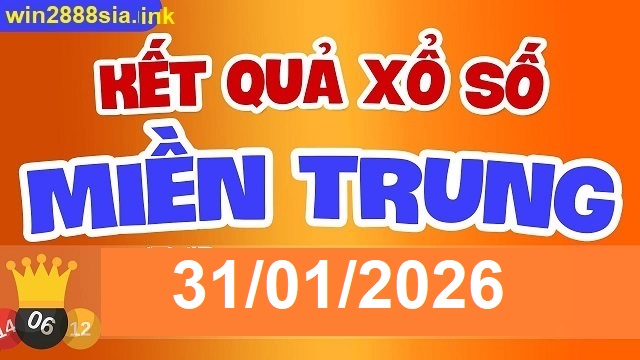 Soi cầu XSMT 31-01-2026 Win2888 Dự đoán xổ số miền trung thứ 7