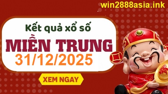 Soi cầu XSMT 31-12-2025 Win2888 Dự đoán Xổ Số Miền Trung VIP thứ 4