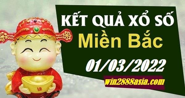 Soi cầu XSMB 01-3-2022 Win2888 Dự đoán Lô Đề Miền Bắc thứ 3