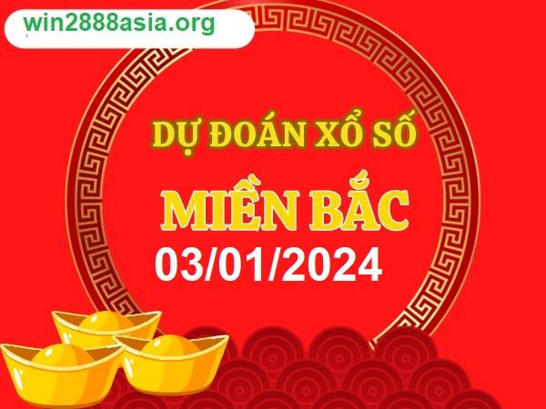 Soi Cầu XSMB 03-01-2024 Win2888 Dự Đoán Miền Bắc thứ 4