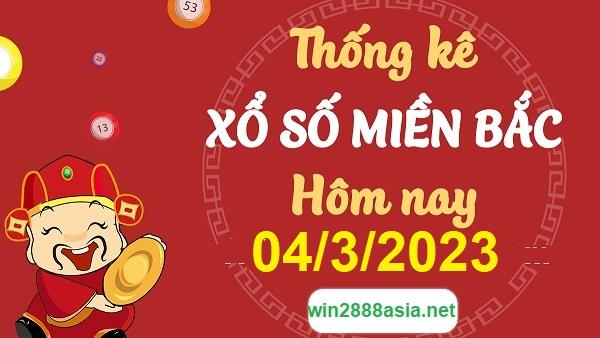 Soi cầu XSMB 04-03-2023 Win2888 Dự đoán cầu lô miền bắc thứ 7