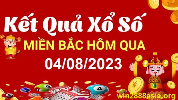 Soi cầu XSMB Win2888 04-08-2023 Dự đoán cầu đề miền bắc thứ 6