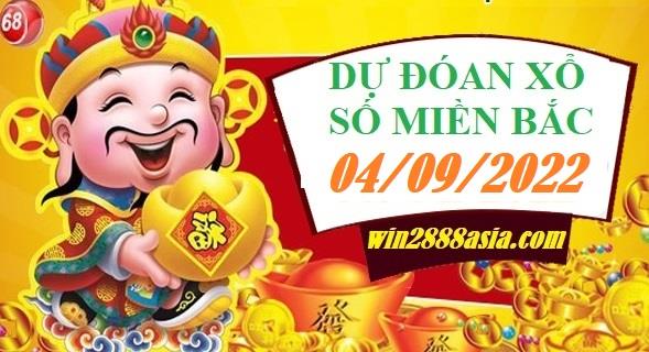 Soi cầu XSMB 04-09-2022 Win2888 Chốt số xổ số miền bắc chủ nhật