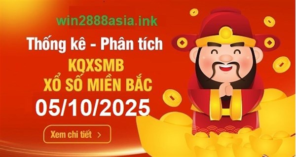 Soi cầu XSMB 05-10-2025 Win2888 Dự đoán cầu lô miền bắc chủ nhật