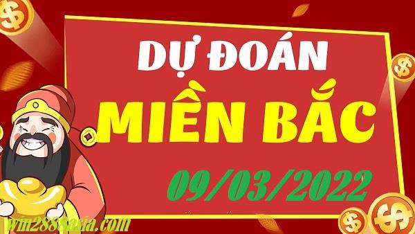 Soi cầu XSMB 09-3-2022 Win2888 Dự đoán Cầu Lô Miền Bắc thứ 4