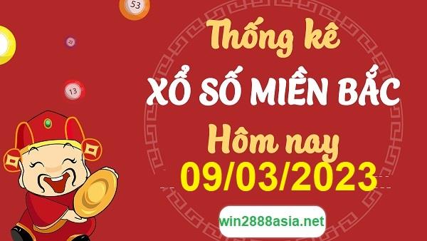 Soi cầu XSMB Win2888 09-03-2023 Chốt số Cầu Lô Miền Bắc thứ 5