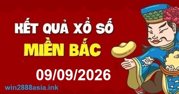 Soi cầu XSMB Win2888 09-09-2026 Dự đoán cầu lô miền bắc thứ 4