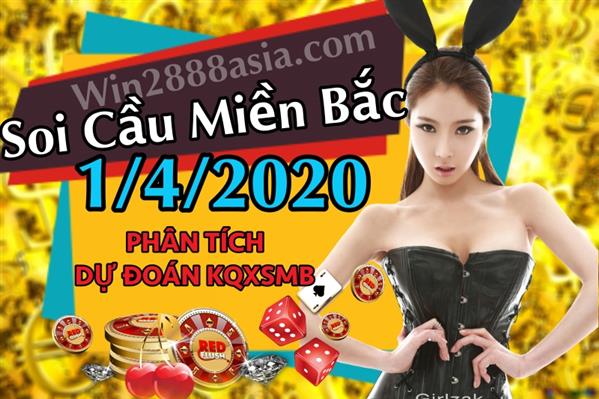 Soi cầu XSMB 1-4-2020 Dự đoán kqxsmb Chốt số MB Chính xác nhất Thứ 4 