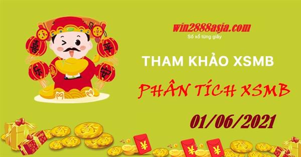 Soi cầu XSMB 1-6-2021 Win2888 Dự đoán Bạch thủ Lô Miền Bắc thứ 3