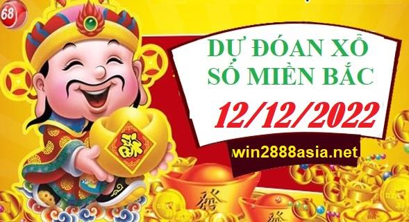 Soi cầu XSMB Win2888 12-12-2022 Dự đoán cầu lô miền bắc thứ 2