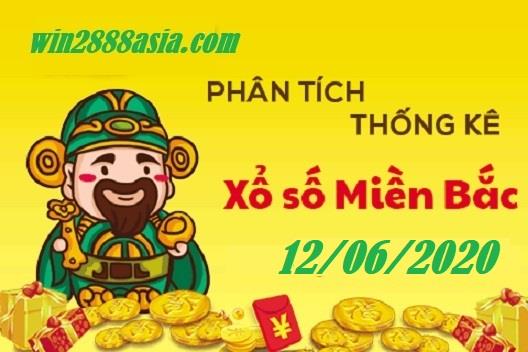 Soi cầu XSMB 12-6-2020 Win2888 Chốt số KQXS Miền Bắc thứ 6