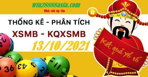 Soi cầu XSMB 13-10-2021 Win2888 Chốt số Lô Đề Miền Bắc thứ 4