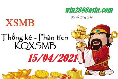 Soi cầu XSMB 15-4-2021 Win2888 Chốt số Dàn Đề Miền Bắc thứ 5