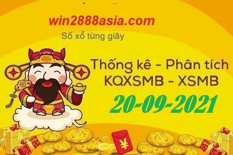 Soi cầu XSMB 20-9-2021 Win2888 Chốt số Lô Đề Miền Bắc thứ 2