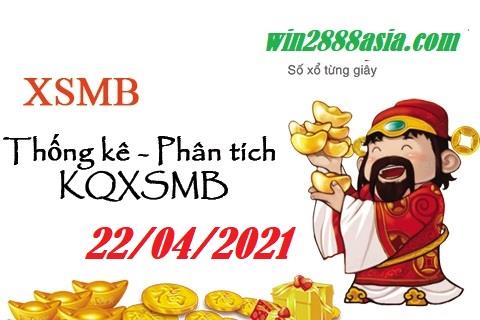Soi cầu XSMB 22-4-2021 Win2888 Chốt số Dàn Đề Miền Bắc thứ 5