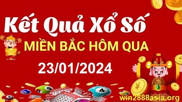 Soi cầu XSMB 23-01-2024 Win2888 Chốt số Lô Đề Miền Bắc thứ 3