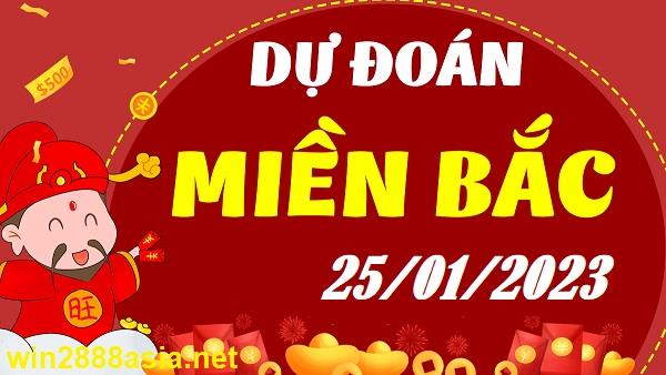 Soi cầu XSMB 25-01-2023 Win2888 Dự đoán xố số miền bắc thứ 4