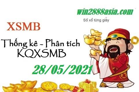 Soi cầu XSMB 28-5-2021 Win2888 Chốt số Xỉu Chủ Miền Bắc thứ 6