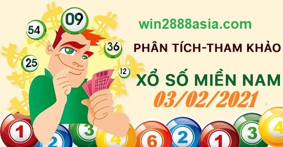 Soi cầu XSMB 3-2-2021 Win2888 Chốt số KQXS Miền Bắc thứ 4