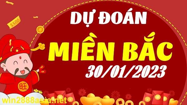 Soi cầu XSMB 30-01-2023 Win2888 Chốt số lô đề miền bắc thứ 2
