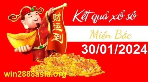 Soi cầu XSMB 30-01-2024 Win2888 Dự đoán cầu lô miền bắc thứ 3