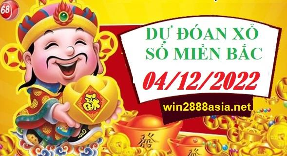 Soi cầu XSMB 04-12-2022 Win2888 Dự đoán cầu lô miền bắc chủ nhật