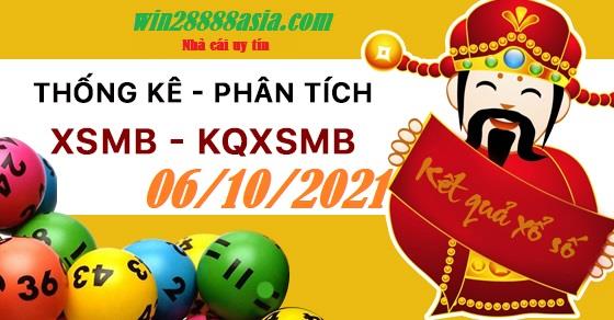 Soi cầu XSMB 6-10-2021 Win2888 Dự đoán Xổ Số Miền Bắc Thứ 4