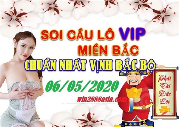 Soi cầu XSMB 6-5-2020 Win2888 Chốt số Dàn Đề Miền Bắc thứ 4