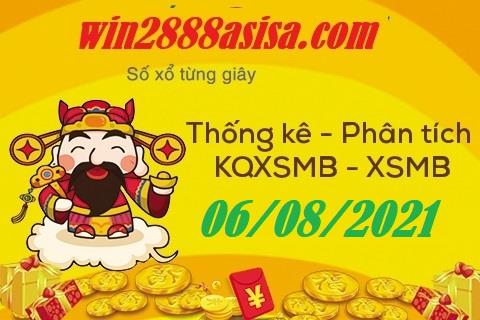 Soi cầu XSMB 6-8-2021 Win2888 Dự đoán Cầu Lô Miền Bắc thứ 6