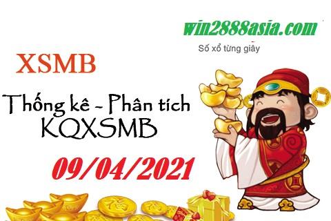 Soi cầu XSMB 9-4-2021 Win2888 Dự đoán Xổ Số Miền Bắc thứ 6