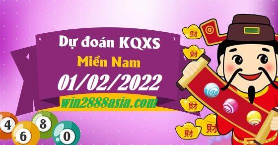 Soi cầu XSMN 01-2-2022 Win2888 Chốt số Cầu Lô Miền Nam thứ 3