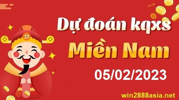 Soi cầu XSMN Win2888 05-02-2023 Chốt số dàn đề miền nam chủ nhật