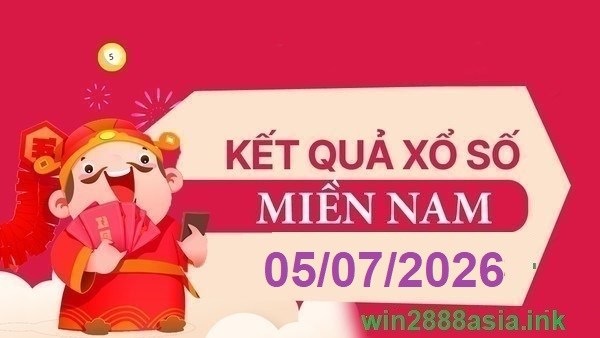 Soi cầu XSMN 05-07-2026 Win2888 Dự đoán kqxs Miền Nam Chủ Nhật