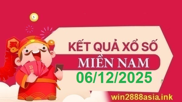 Soi cầu XSMN Win2888 06-12-2025 Chốt số Cầu Đề Miền Nam thứ 7