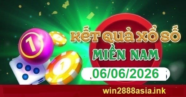 Soi cầu XSMN Win2888 06-06-2026 Chốt Số Cầu Lô Miền Nam thứ 7