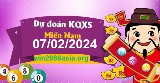 Soi cầu XSMN Win2888 07-02-2024 Dự đoán xổ số miền nam thứ 4