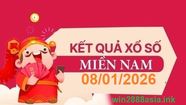 Soi cầu XSMN Win2888 08-01-2026 Dự đoán xổ số miền nam thứ 5