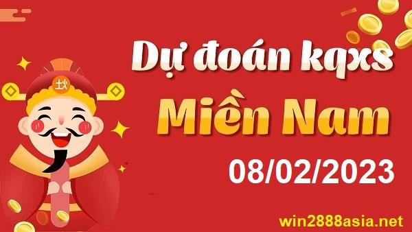 Soi cầu XSMN Win2888 08-02-2023 Dự đoán xổ số miền nam thứ 4
