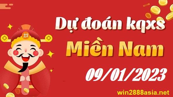 Soi cầu XSMN Win2888 09-01-2023 Dự đoán Dàn Đề Miền Nam thứ 2