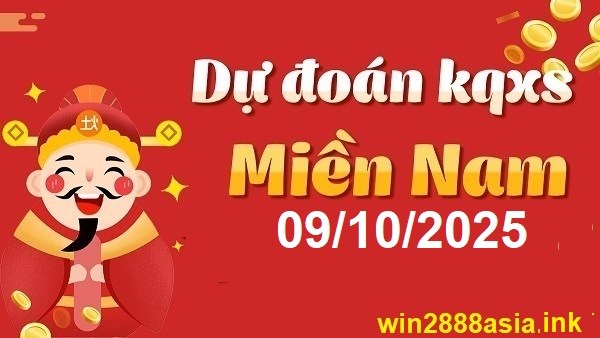 Soi cầu XSMN 09-10-2025 Win2888 Dự đoán cầu lô miền nam thứ 5