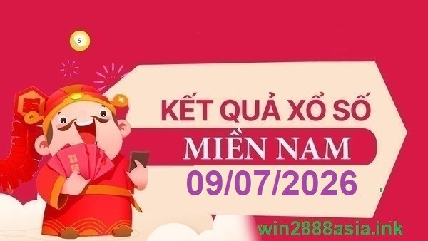 Soi cầu XSMN 09-07-2026 Win2888 Dự đoán Lô Đề Miền Nam thứ 5