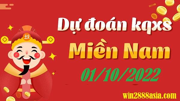 Soi cầu XSMN 01-10-2022 Win2888 Dự đoán Xổ Số Miền Nam thứ 7